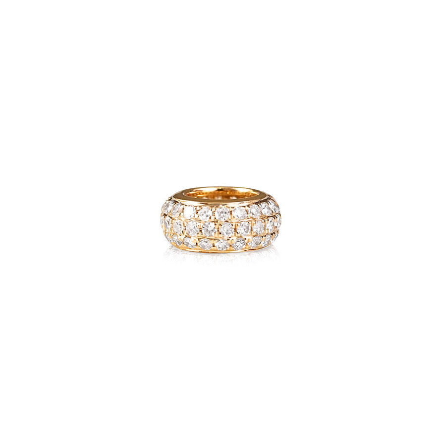 14K GOLD ETERNITY DIAMOND RONDELLE