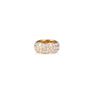 14K GOLD ETERNITY DIAMOND RONDELLE