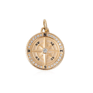 14K GOLD AND DIAMOND CLASSIC COMPASS CHARM
14K Gold and Diamond Classic Compass Charm Medium
Medium Diamond Compass Charm in 14K Gold
14K Gold Classic Compass Charm with Diamonds
Diamond Compass Pendant Medium in 14K Gold
Medium 14K Gold Compass Charm with Diamond
Compass charm
Diamond charm
Gold pendant
14K gold jewelry
Fine jewelry
Designer compass
Luxury pendant
Statement charm
 Medium charm