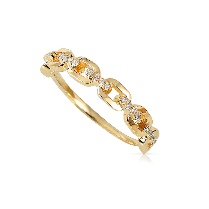 14K Gold and Diamond Layla Link Ring
Diamond Layla Link Ring in 14K Gold
Layla Link Ring with Diamonds
14K Gold Link Ring with Diamonds
Elegant 14K Gold Layla Diamond Link Ring
Diamond ring
Link ring
14K gold ring
Fine jewelry
Designer diamond ring
Luxury jewelry
Women’s gold rings
Statement ring
Gold band ring
