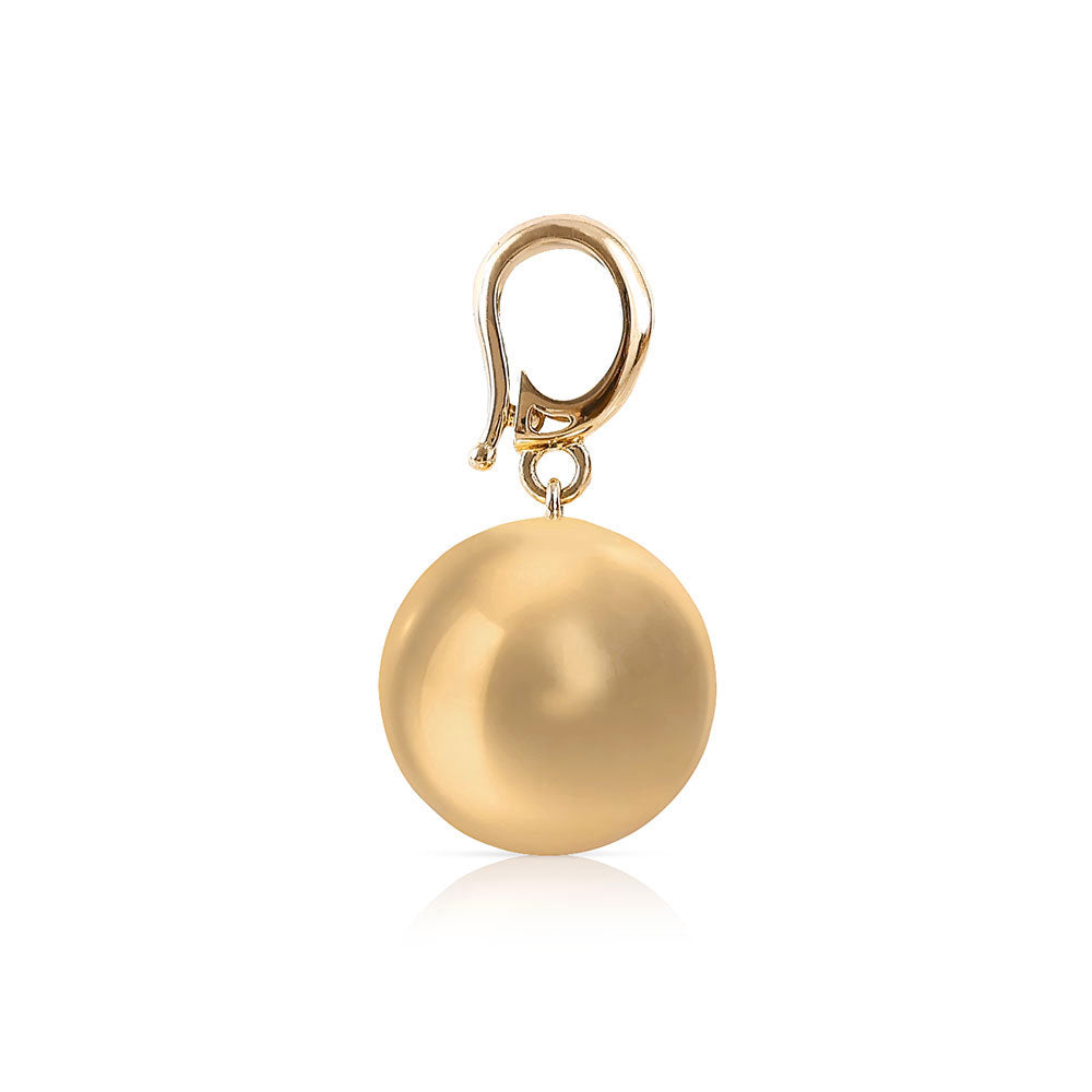 14K GOLD BALL CHARM