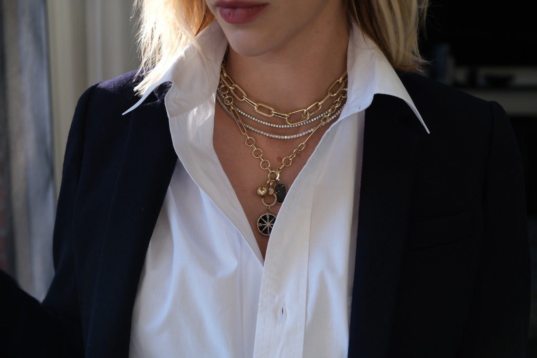 14K GOLD BALL CHARM