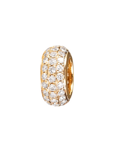 14K GOLD ETERNITY DIAMOND RONDELLE