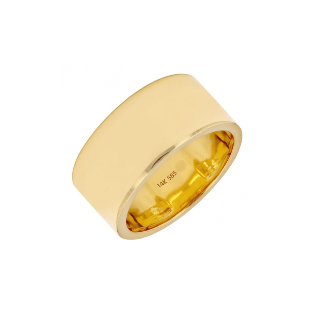 Fine Jewelry 14K GOLD LARGE CIGAR BAND RING