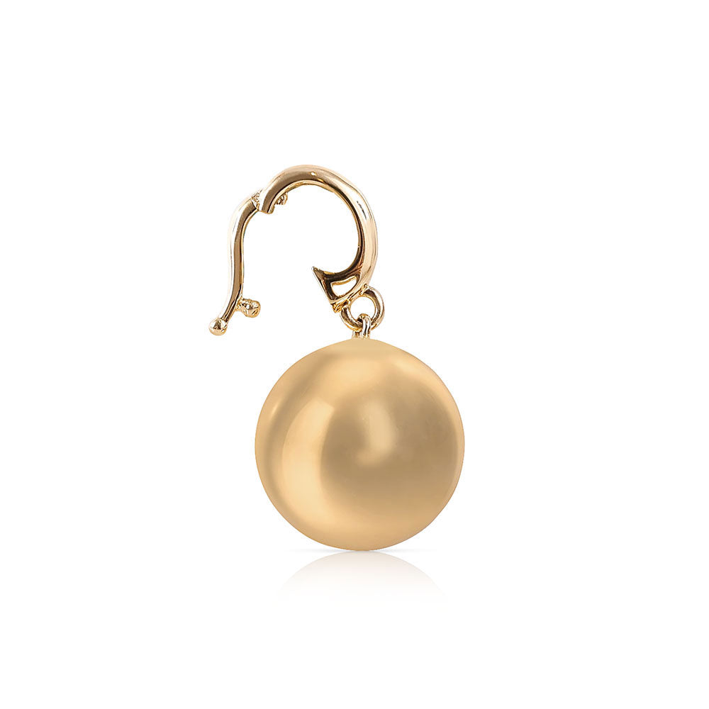 14K GOLD BALL CHARM