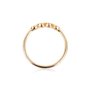 FOUR DIAMOND STACKING RING