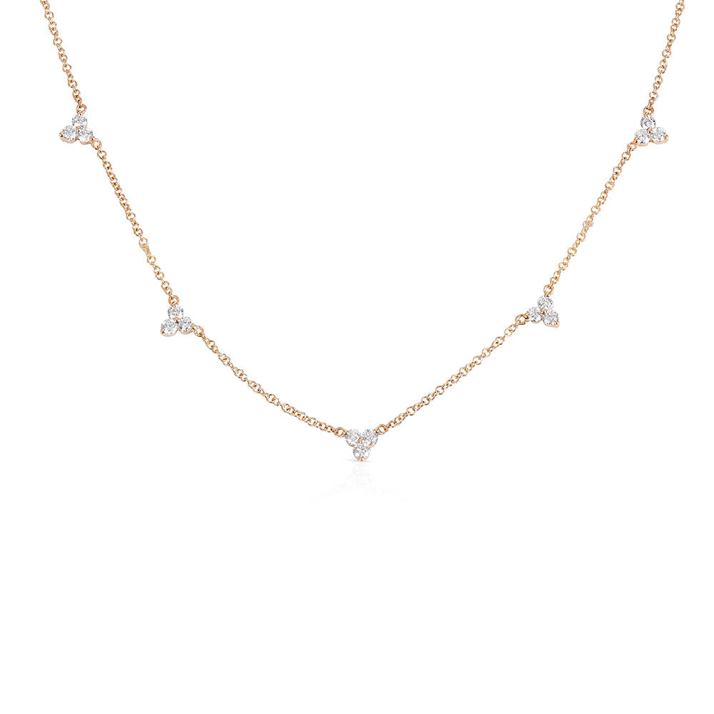 DIAMOND TRIO NECKLACE