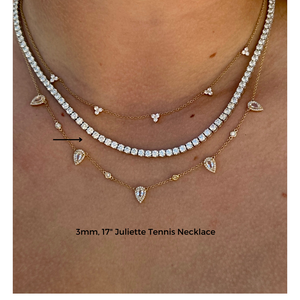 JULIETTE DIAMOND TENNIS NECKLACE