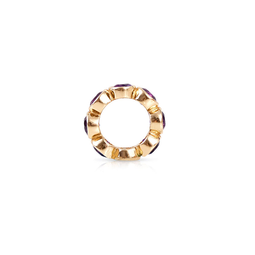 14K GOLD MULTI-COLOR SPRING ETERNITY RONDELLE
