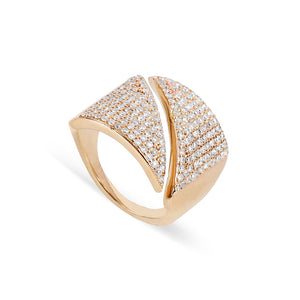 CORIE EXTRA LARGE BOLD WRAP RING