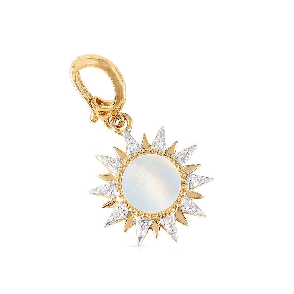 Diamond and Mother of Pearl Sun Pendant
Sun Pendant with Diamond and Mother of Pearl
Diamond Sun Pendant with Mother of Pearl Accents
Mother of Pearl Sun Charm with Diamond Detail
Diamond and Mother of Pearl Sun Charm
Sun pendant
Diamond pendant
Mother of Pearl charm
Fine jewelry
Designer pendant
Luxury jewelry
Statement pendant
Sun charm
Custom pendant