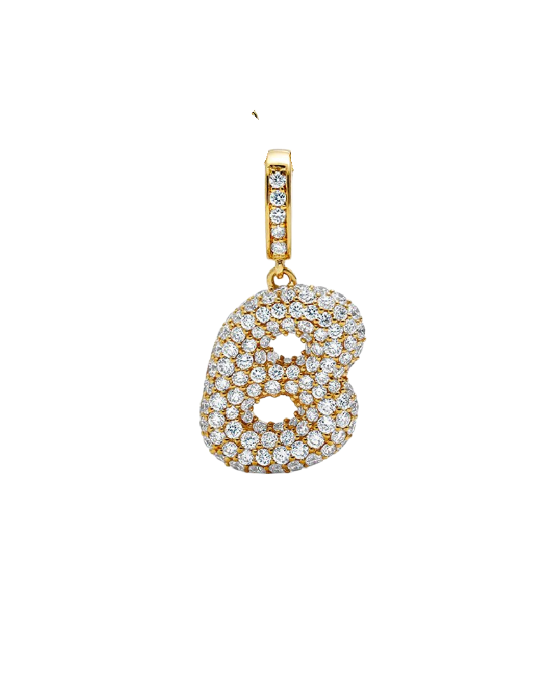 DIAMOND BUBBLE LETTER B