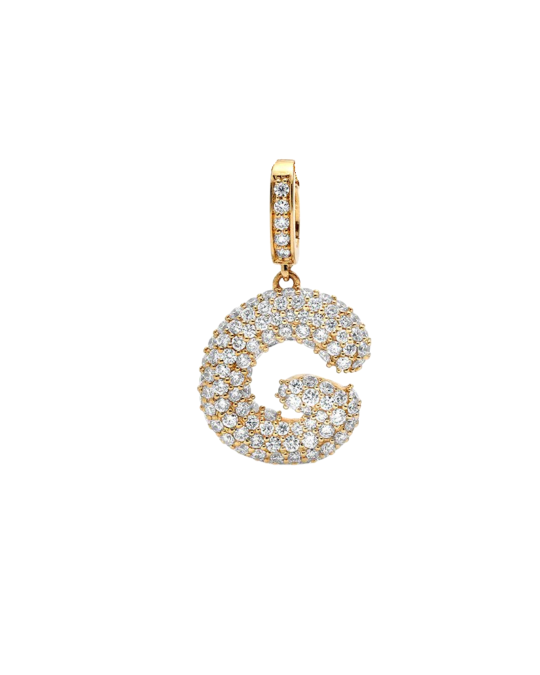DIAMOND BUBBLE LETTER G