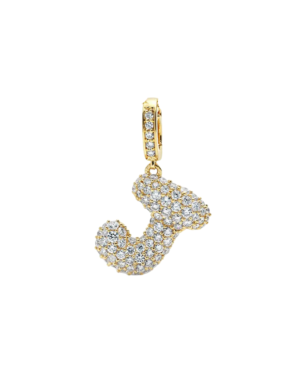 DIAMOND BUBBLE LETTER J