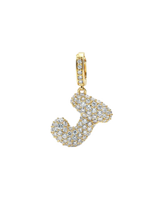 DIAMOND BUBBLE LETTER J