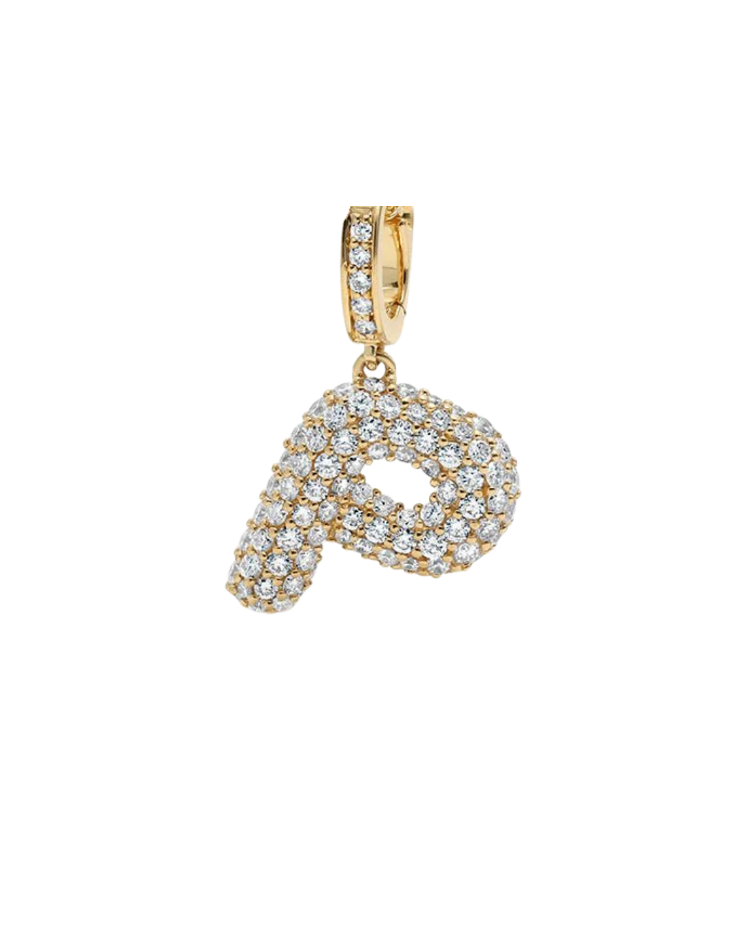 DIAMOND BUBBLE LETTER P