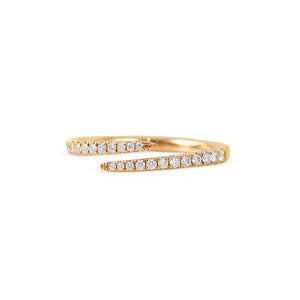 DIAMOND SIMPLE WRAP RING