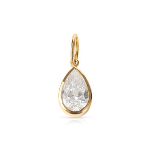  DIAMOND PEAR SHAPED PENDANT 