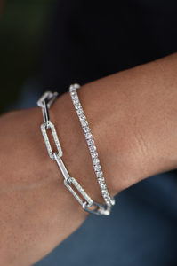 Steph Heavy Link Diamond Bracelet
Heavy Link Diamond Bracelet
Diamond Bracelet in 14K Gold
Steph Diamond Bracelet
Luxury Diamond Link Bracelet
Heavy link bracelet
Diamond bracelet
Gold diamond bracelet
Statement bracelet
Luxury bracelet
Designer bracelet
Diamond link bracelet
14K gold bracelet
Bold bracelet
Fine jewelry bracelet