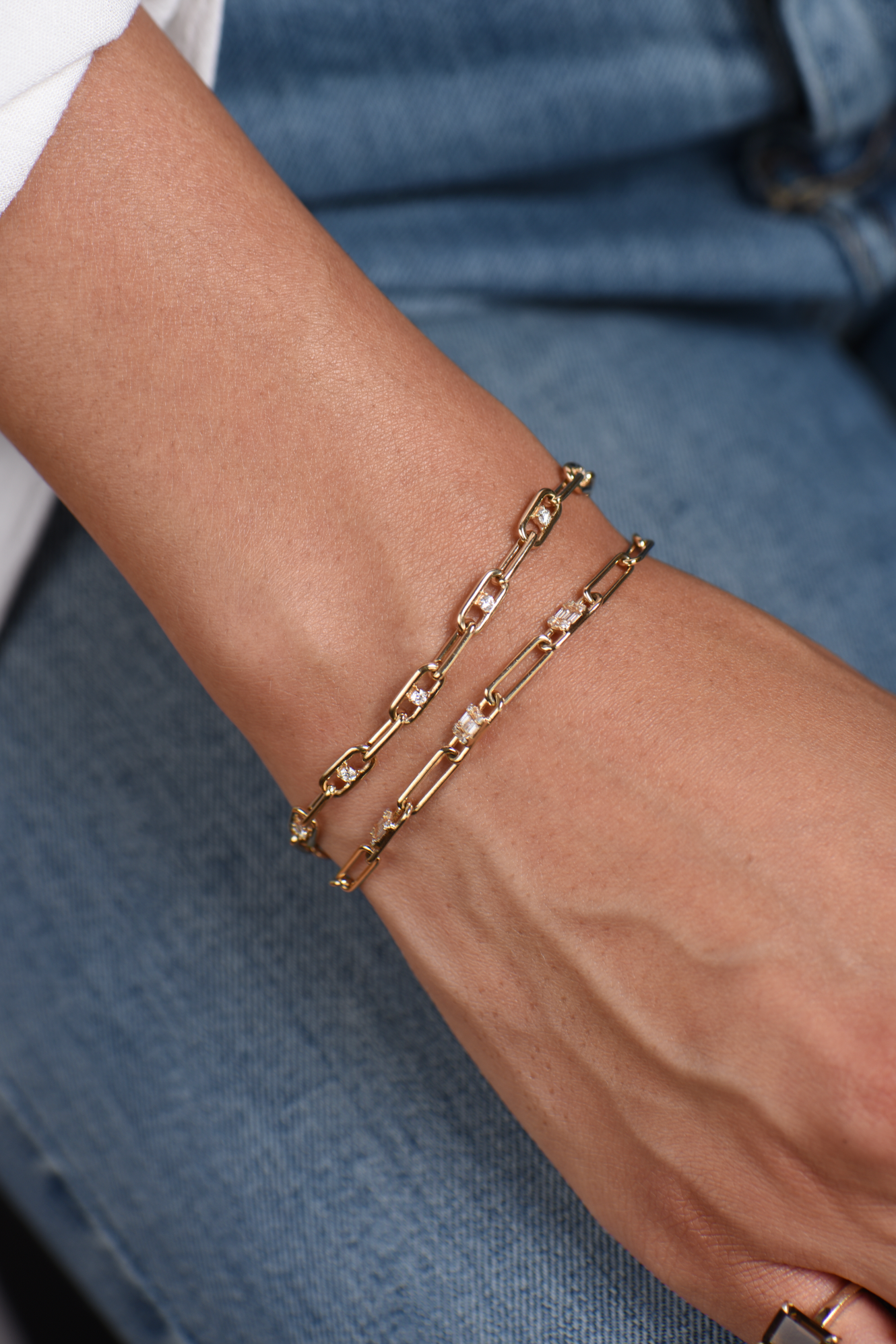 Melony Diamond Paperclip Chain Bracelet
Diamond Paperclip Chain Bracelet
Melony Paperclip Bracelet with Diamonds
Diamond Paperclip Chain Bracelet in 14K Gold
Luxury Diamond Paperclip Bracelet
Paperclip bracelet
Diamond bracelet
Gold diamond bracelet
Luxury bracelet
Designer bracelet
Paperclip chain bracelet
Diamond jewelry
Fine jewelry bracelet
Gold bracelet
Elegant bracelet