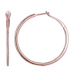 KATE CLASSIC DIAMOND HOOPS