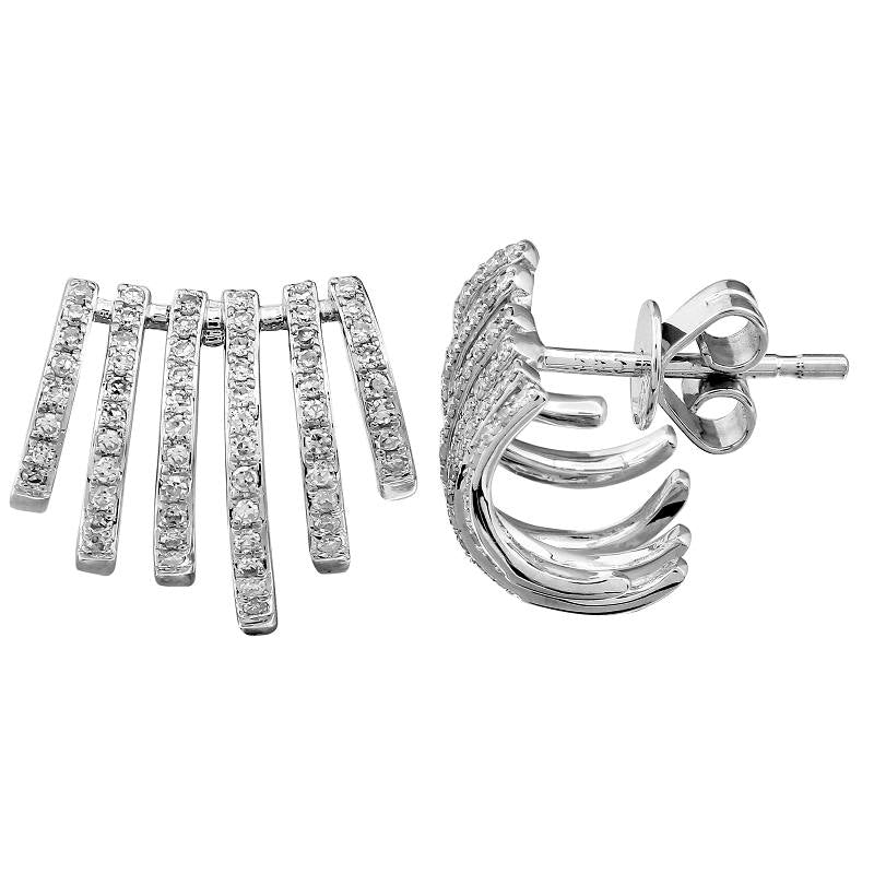 KATRINA DIAMOND CAGE EARRINGS