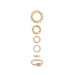 14K GOLD NECKLACE LOCKS AND CONNECTORS