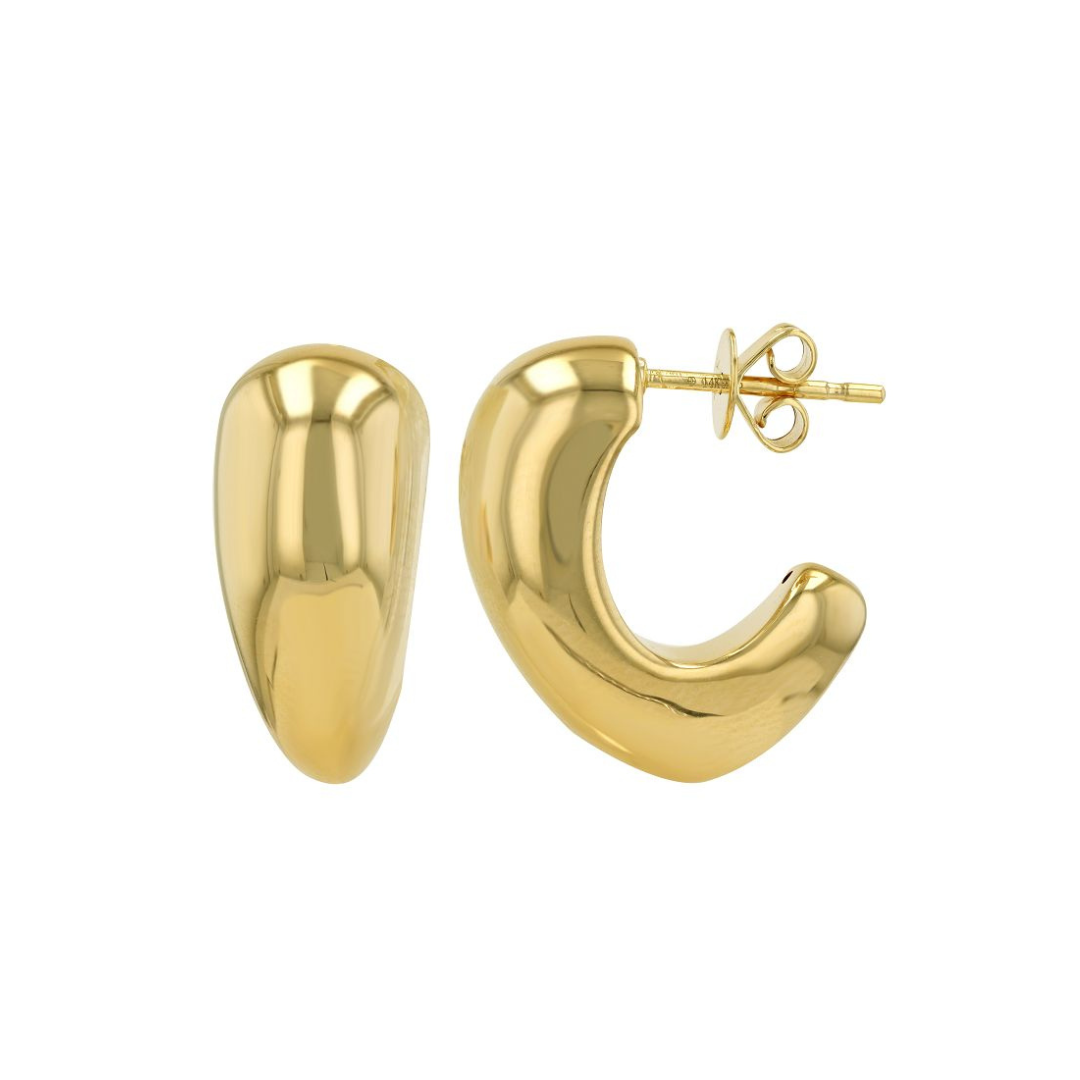 SALT. Fine Jewelry || 14K GOLD BOLD SCULPTURAL EARRINGS