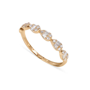 SYDNEY DIAMOND PEARSHAPED RING