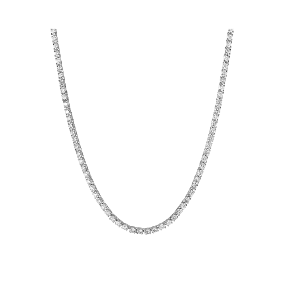 14K GOLD DIAMOND TENNIS NECKLACE