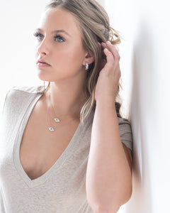 Baguette Diamond Hoop Earrings