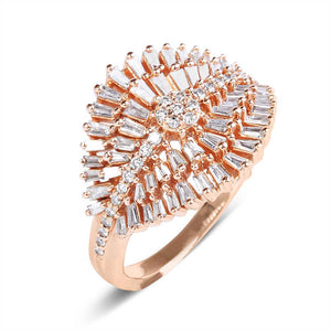 BAGUETTE DIAMOND DECO RINGRING