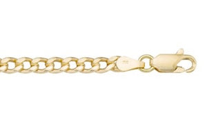 3.00 MM 14K GOLD HOLLOW MIAMI CUBAN LINK CHAIN