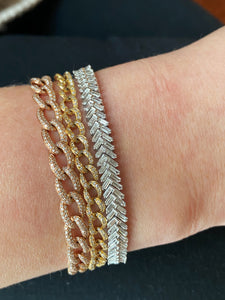 DIAMOND CHEVRON BRACELET