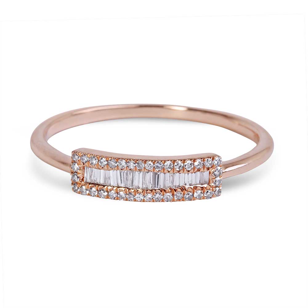 Baguette Diamond Ring with Pave Diamond Border
Abby Baguette Diamond Ring
Baguette Diamond Ring
Abby Diamond Ring
Baguette Cut Diamond Ring
Designer Abby Baguette Diamond Ring
