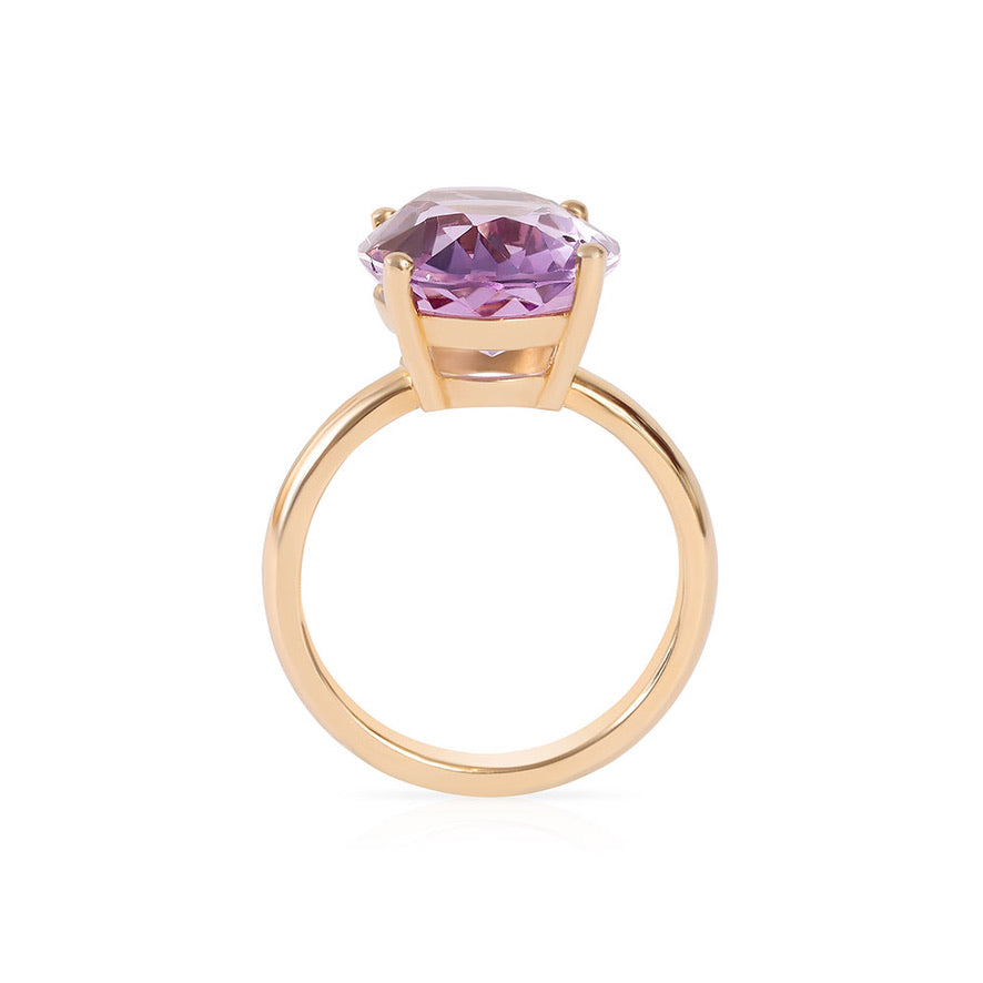 AMETHYST CANDY COCKTAIL RING