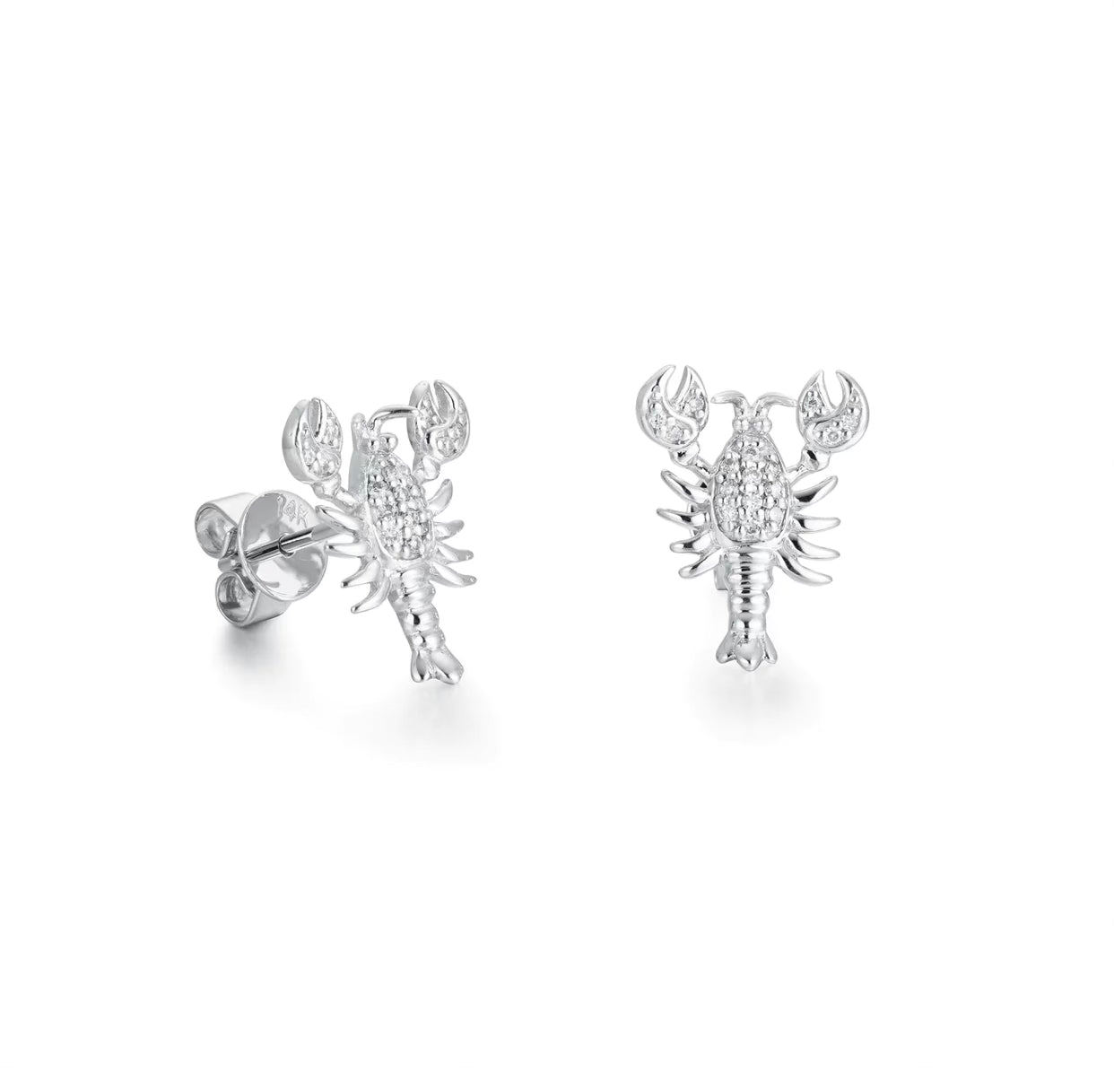 DIAMOND LOBSTER STUDS