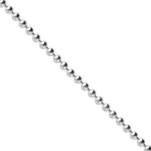 STERLING SILVER BALL CHAIN