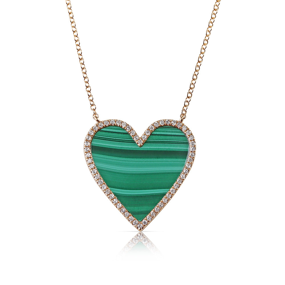 Malachite and Diamond Heart Necklace
Diamond Heart Necklace with Malachite
Heart Shaped Malachite and Diamond Necklace
Malachite Heart Necklace
Diamond Heart Necklace with Malachite Inlay
Malachite necklace
Diamond necklace
Heart necklace
Fine jewelry
Luxury necklace
Gold necklace
Pendant necklace
Heart pendant
Designer jewelry
Statement necklace
Luxury Malachite and Diamond Necklace
14K Gold Malachite and Diamond Heart Necklace
Heart Necklace with Malachite and Diamonds
Fine Jewelry Malachite Heart