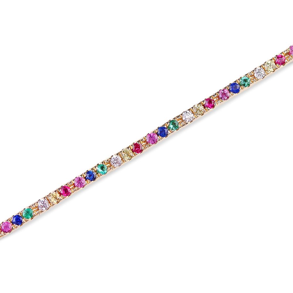 RAINBOW TENNIS BRACELET 