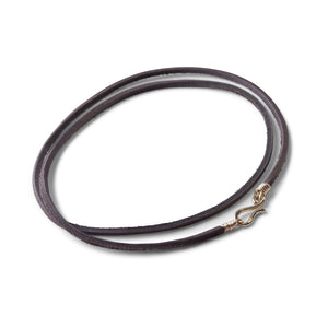 SUEDE WRAP NECKLACE