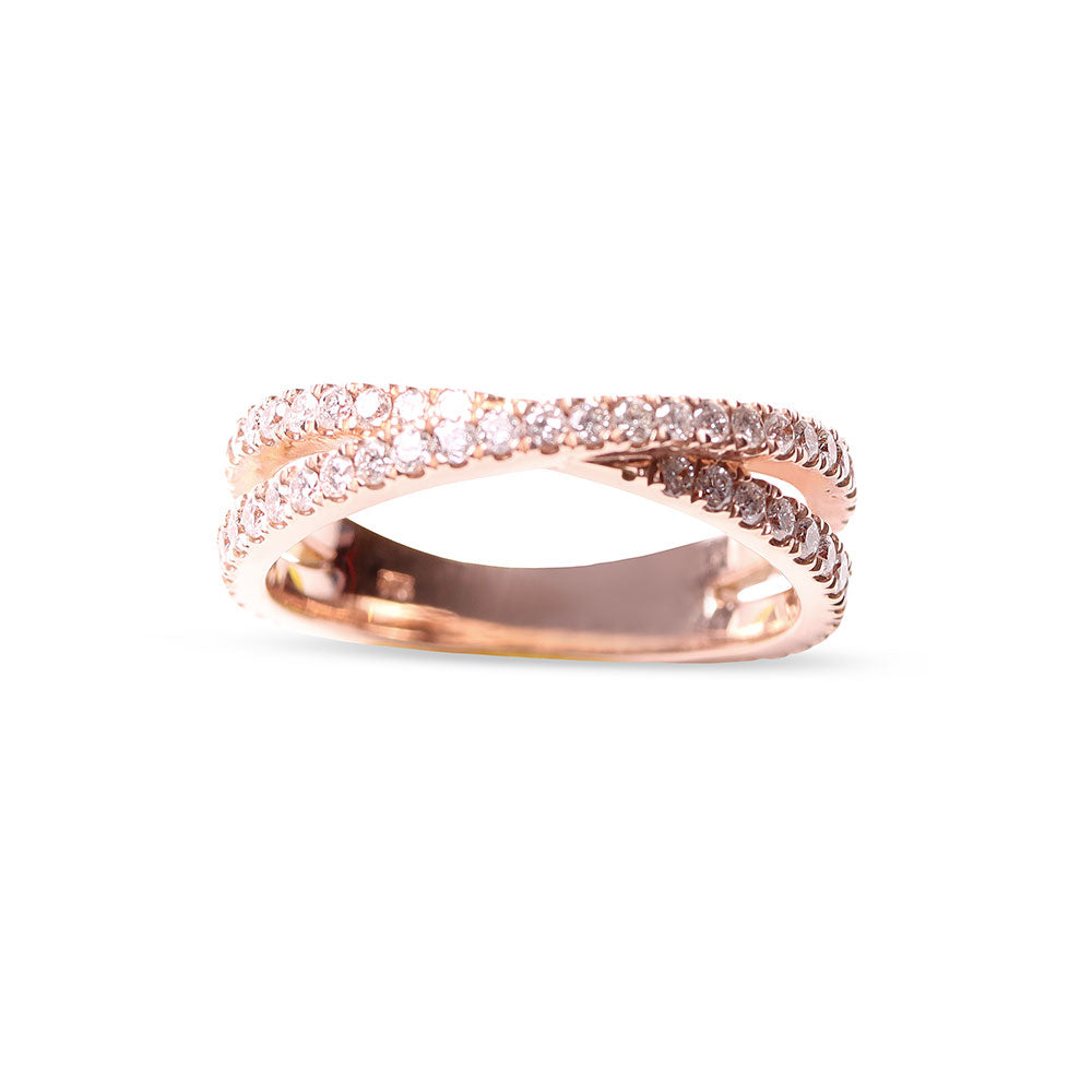 CAROLINA CRISS CROSS DIAMOND BAND