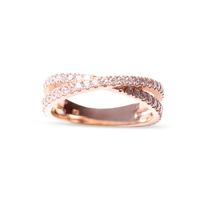 CAROLINA CRISS CROSS DIAMOND BAND