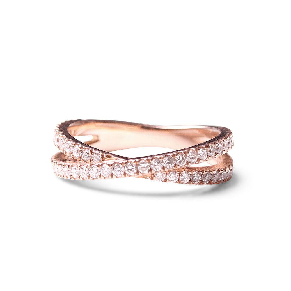 CAROLINA CRISS CROSS DIAMOND BAND