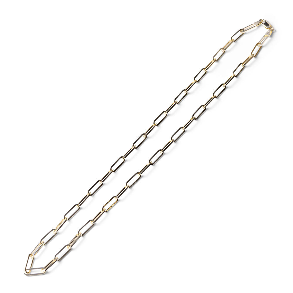 Paperclip chain
Medium chain
Link chain
Gold chain
Designer chain
Fine chain
Minimalist chain
Modern chain
Layering chain
Gold necklace