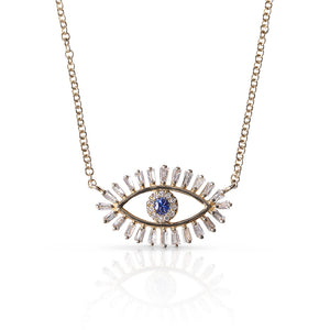 Evil eye diamond jewelry on sale