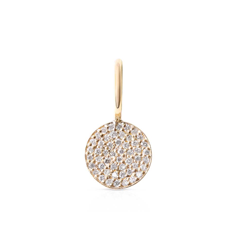 Diamond Disc Charm