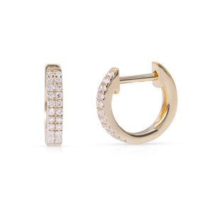 GIGI DOUBLE ROW DIAMOND HUGGIES