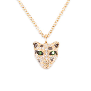 DIAMOND JAGUAR NECKLACE