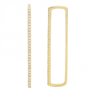 DIAMOND EAR BAR